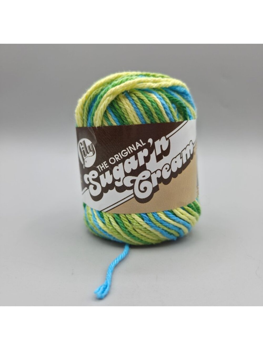 Lily Sugar n Cream Yarn Summer Splash Worsted 4 Ply Cotton 56.7 Grams
